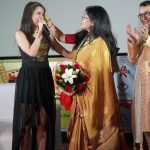 Jashn Agnihotri Instagram - 11th Nov'22 #openingceremony #7thdehraduninternationalfilmfestival ❤️ In pics orderwise : receiving blessings from Roopa Ganguly ji receiving trophy from CM sir uttarakhand Hemant Pandey ji Madhur Bhandarkar ji Pitobash ji Shahid Mallya ji
