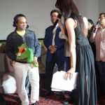 Jashn Agnihotri Instagram - 11th Nov'22 #openingceremony #7thdehraduninternationalfilmfestival ❤️ In pics orderwise : receiving blessings from Roopa Ganguly ji receiving trophy from CM sir uttarakhand Hemant Pandey ji Madhur Bhandarkar ji Pitobash ji Shahid Mallya ji