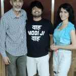 Jashn Agnihotri Instagram - #recently #dubbingsession In pics @abhinavkamal @tenmotionpictures @_ravinamdev_ #mukundbhatt