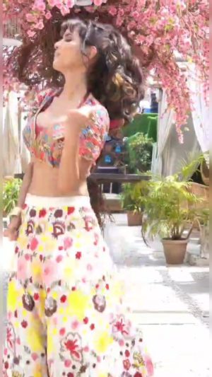 Jashn Agnihotri Instagram - when the #costume should have been anything but a #lehenga for this track 🙈❤️