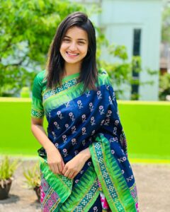 Jasmine Rath Instagram - My love for sambalpuri sarees is never ending 💕 Wearing - @western_odisha__handloom (in love with their collections) #jasminerath #sambalpurisaree