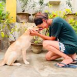 Jasmine Rath Instagram - It’s absolutely love 💜 #jasminerath #dog #doglover #doglife #labdogs #labrador