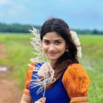 Jasnya Jayadeesh Instagram - തൃക്കാർത്തികാദിനാശംസകൾ 🥰❤️ Swipe 👉🏻👉🏻 👗 @classymissyin ❤️ 📸 @arun_anedath ❤️