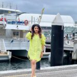 Jasnya Jayadeesh Instagram - Achante/brothernte/Apoopante/Mamante shirt annonilla chodyam nirodhichirikkunnu 😁❤️🤗 #sydneyaustralia ❤️. Pc @neethu_jayan2 😘❤️