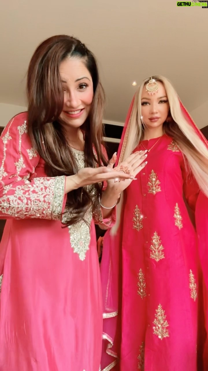 Jazz Sodhi Instagram - 🥳🥳🥳🥳🥳🥳🥳 Fun with lovely @yana_fire 💝 Chandigarh, India