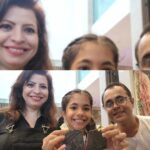 Jennifer Mistry Bansiwal Instagram - Lekissha won bronze medal in Kata and Kumite both in Shotocup... thanks @baduumesh for the training #jennifermistrybansiwal #jmb #lekisshamistrybansiwal #Lekissha #jenissha #bobbybansiwal #mayurbansiwal #karate #competition Andheri Sports Complex