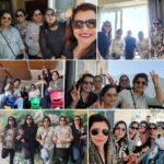 Jennifer Mistry Bansiwal Instagram - Even though you're growing up, you should never stop having fun... Ps...Ladies trip to Rishikesh... #ladiestrip #jennifermistrybansiwal #jmbreels #girlstrip #friendship #friends #schoolfriends Rishikesh Uttarakhand