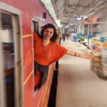 Jennifer Mistry Bansiwal Instagram - Happy Children's day... just like a child trusts the parents, asking for anything from them without hesitation, not worrying about anything and being joyful on the moment... be like it to our heavenly father totally surrendering yourself and trusting the process, enjoying the moment... awaken the child inside you... Pic @bobbybansiwal #jennifermistrybansiwal #jmb #happychildrensday Toy Train Shimla