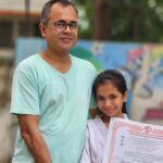 Jennifer Mistry Bansiwal Instagram - A very joyful moment for us...Lekissha turned golden brown belt today Thank you @baduumesh for the training... #jennifermistrybansiwal #Lekissha #lekisshamistrybansiwal #karate #jenissha #bobbybansiwal #mayurbansiwal Ville Parle East, Mumbai (Suburban)