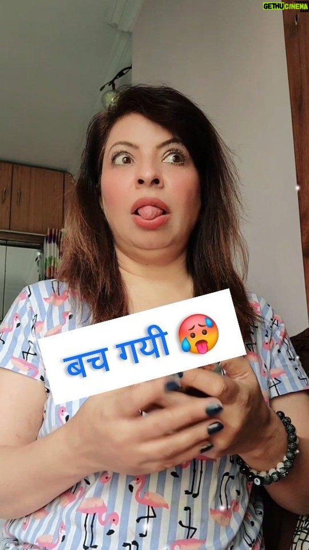 Jennifer Mistry Bansiwal Instagram - BACH GAYI ๐ฅต๐ต๐ฅด๐ง๐๐๐ฌ๐คฅ๐ซฅ๐ซฃ๐ค๐คจ๐ฅบ Dedicated to all those who love duty free... #jennifermistrybansiwal #jmb ##jmbreels #funnyreels Hiranandani Garden Powai