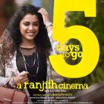 Jewel Mary Instagram - 5 more days to go !!!! @aranjithcinemaofficial @asifali @nami_tha_ @hannahrejikoshy @saijukurup @anson__paul @sattuframes @x_namii_x_ @nishadpeechi_