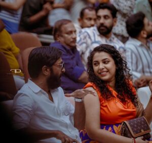 Jewel Mary Instagram - From yesterday’s audio launch celebration of a ranjith cinema movie @aranjithcinemaofficial 
@harisree_asokan 
PC @rahulphotoshoot