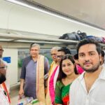 Jina Samal Instagram - #vandebharatexpress train inaugural ceremony 🇮🇳at balasore with honorable railway minister Sri @ashwini.vaishnaw sir , honorabel MP Sri @pratap.sarangi nana🙏it’s a proud moment for us🤞#gratitude #bandebharatexpress 👏 Missile City Baleswar