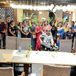 Jina Samal Instagram - #family #famjam #celebration #aniversary #goodvibes #specialday ❤️🧿❤️😇 Pipul Padmaja Premium Hotel & Convention