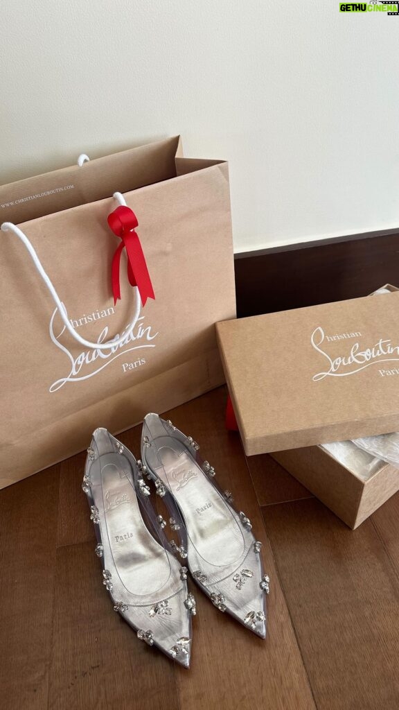 Juhi Godambe Instagram - Found my Cinderella shoes 🥰❤️🪄✨ . @louboutinworld