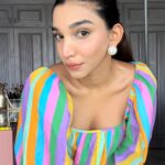 Juhi Godambe Instagram - Felt like a chatty GRWM for a Sunday Brunch 🎨🤰🤍 . . Robe @victoriassecretindia Foundation @lorealparis Eyeshadow palette @morphebrushes Blush @pixibeauty (Shade Fleur) Wearing @shopdrawn Shoes @hermes Bag @newbottega