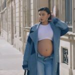 Juhi Godambe Instagram - On my way to brunch in a denim on denim moment ☕️🍝 . . . Jacket @mellowdrama_official #jginparis