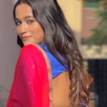 Kaavya Arivumani Instagram - This bgm kills 💎💙 MUAH:@jeevya_makeoverartistry 💓 👗@dresscape_ Loving this customised outfit from them !💛 #kaavya#kaavyaarivumani