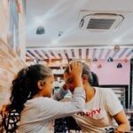 Kaavya Arivumani Instagram - My happy place ❤️ Me and her🦋🫶🏻 #kaavya#kaavyaarivumani