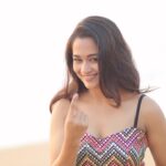 Kaavya Arivumani Instagram - Karupaayi 💙 @sri_boutique_byprema @dhanush__photography #kaavya#kaavyaarivumani