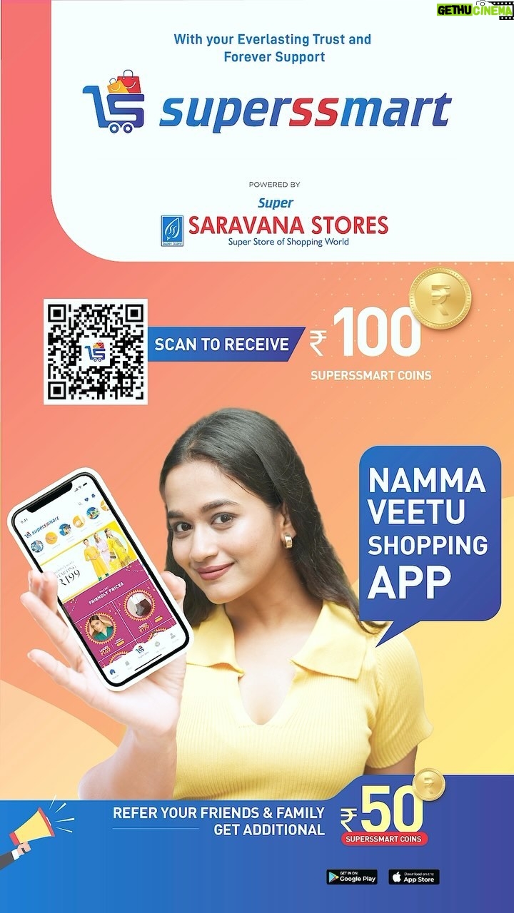 Kaavya Arivumani Instagram - App Download link : https://dl.superssmart.com/marketing Do you dream of exciting and budget-friendly shopping sprees from the comfort of your home? 🤔💭 Super Saravana Stores is here to make your dream come true with their latest shopping app, SUPERSSMART! ✨ This brand new online shopping paradise brings you the best quality products and super fast deliveries in one click! 🛒 So, download the app and get started on super smart shopping! 🤳🏼 #launch #shoppingparadise #launching #tolaunch #outnow #nowopen #shopshop #onlineshopping #onlineshopper #superstore #supersaravanastores #onlineshoppingindia #onlineshopindia #shoplocal #shoponline #onlineshop #onlineshoping #onlineshop #onlineshoppers #newcollections #justin #shopping #shoppers #chennai #shoppingonline #shopnow #shopfromhome