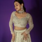 Kaavya Arivumani Instagram - Silver hues 💎🩶✨shot by @imthefashionfellow Styled by @indu_ig M & H @kaviyaartistry_off @sweh_artistry @achusai_artistry Wearing @krishkarthik_official Jewelry @aaranyarentaljewellery Assisted @_rd_styles_
