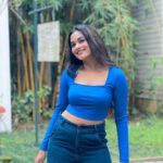 Kaavya Arivumani Instagram - Sunshine and good times ✨.,staycation vibes 💙😌 @morickapresort Thankyou for having me 🙌🏻😌 Authentic aura and the natural bliss here is just wow ☺️ #kaavya#kaavyaarivumani #staycation#trip#vacation #wayanad #wayanaddiaries Morickap Resort