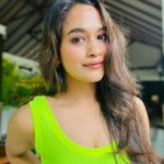Kaavya Arivumani Instagram - Sunshine and good times ✨.,staycation vibes 💙😌 @morickapresort Thankyou for having me 🙌🏻😌 Authentic aura and the natural bliss here is just wow ☺️ #kaavya#kaavyaarivumani #staycation#trip#vacation #wayanad #wayanaddiaries Morickap Resort