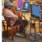 Kajal Aggarwal Instagram - Lights, Camera, Action, #Satyabhama ! 🎬😉
