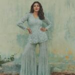 Kajal Aggarwal Instagram - Here's how I love my greens 🌿 Outfit - @ritikamirchandani @perniaspopupshop Styling - @archamehta Makeup - @vishalcharanmakeuphair Hair - @divya.naik25 Photographer - @arifminhaz Styling Team - @rashmi_angara