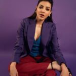 Kajal Aggarwal Instagram - Berry much?🍇🫐🍒