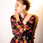 Kalki Koechlin Instagram - Floral for @largeshortfilms Outfit - @studiorigu Jewellery- @isharya Shoes - @louboutinworld Hmu- @angelinajoseph Styled by - @who_wore_what_when Photography - @saurabhbasu