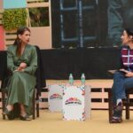 Kalki Koechlin Instagram - A long day but a good day. @rainbowlitfest Queer book recco: Less by Andrew Sean Greer Queer watch recco: Rainbow Rishta (Daniella stole my ❤️) Dress @summersomewhereshop Thanks @elevate_promotions Fashion photos @saurabhbasu