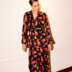 Kalki Koechlin Instagram - Floral for @largeshortfilms Outfit - @studiorigu Jewellery- @isharya Shoes - @louboutinworld Hmu- @angelinajoseph Styled by - @who_wore_what_when Photography - @saurabhbasu