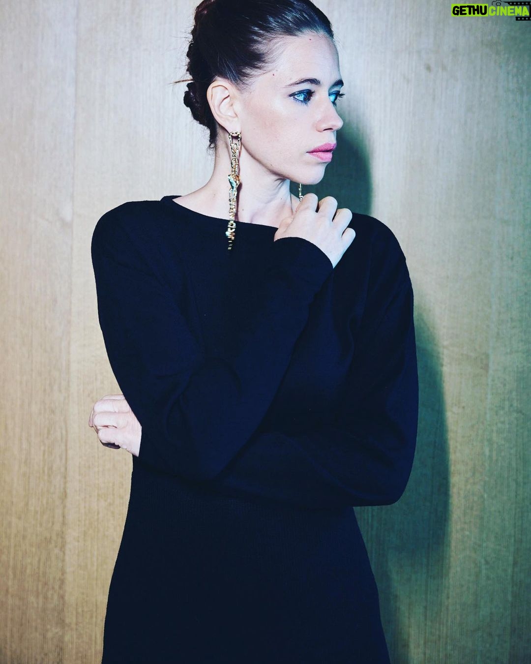 Kalki Koechlin Instagram - Black for @largeshortfilms Dress - @qua.clothing Earrings - @simranchhabrajewels Boots - aands_official HMU - @angelinajoseph Styling - @who_wore_what_when Photography - @ankitchatterjee.official