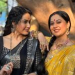 Kamya Punjabi Instagram - When sonagachhi and Bagchi comes together 😄😄😄 . . . . . . . . . . #beauties #masti #funshoot #pagalpanti #indianattire #saree #sareelove #colorstv #neerjaeknayipehchaan #neerjaeknayipehchaan #didun #moushmibagchi #aninditasinha #aninditachatterjee #kamyapunjabi
