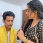 Kamya Punjabi Instagram - For the love of #baingain 🤣 #onsetmasti #didun #kaushik #neerjaeknayipehchaan