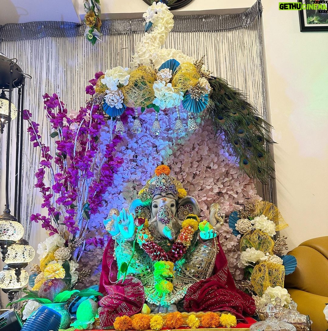 Kanchi Singh Instagram - Ganpati Bappa Morya๐๐ป #ganpati2023๐บ๐โฅ๏ธ