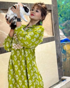 Kanchi Singh Instagram - Today💚 #ethinickindaday