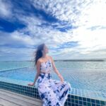 Kanikka Kapur Instagram – My kinda blues 🐳 Maldives