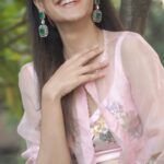 Kanikka Kapur Instagram - May you blossom like a flower, May you go dancing in the air 🌷 Shot & edited by: @iam_rajinamdar Make up by: @khan_makeover_0001 Hair by: @supriya____tambe Styled by: @snehaasnani09 Outfit by: @eeksha_official Jewellery by: @amrelijaipur