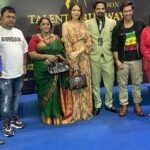 Karan Sharma Instagram – A night to remember – Best wishes to @talentrunwayfashionshow @abhi1_15 .. glad we met again 😃❤️@vividhakirti .. c ya soon !