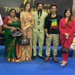 Karan Sharma Instagram – A night to remember – Best wishes to @talentrunwayfashionshow @abhi1_15 .. glad we met again 😃❤️@vividhakirti .. c ya soon !