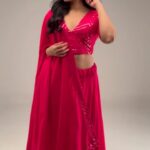 Karishma Sawant Instagram – 🎥
Outfit – @ekdhaga
Styled by – @yourstylistforever
MU – @garg_kinjal
Hair – @pujashrijain