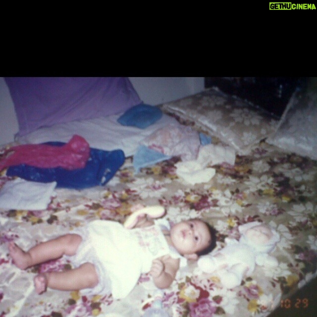 Karishma Sawant Instagram - I wish i could play with this baby but i cant 'cause its me. small Karishma :$ #childhood