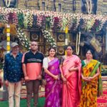 Karunya Ram Instagram - Divine mood feel the spirituality vibes belive in yourself 🙏🏻 💜🤍 : : : #karunyaram #milkybeautykarunyaram Adichunchanagiri Temple