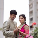 Kavitha Gowda Instagram - Engagements are pretty momentous occasions. It’s the start of a new chapter in your life, and it’s full of promise and possibilities. Of course, once the question has been popped, the first thing you’ll want to do is share (or shout!) your new status from the rooftops. We from CK Studios help you in ways to make your shout out look petty amazing. @monisha.7 & Shobith