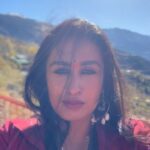 Kavitha Nair Instagram - :) #utharakhand #auli #winterbegins #pahaditemple