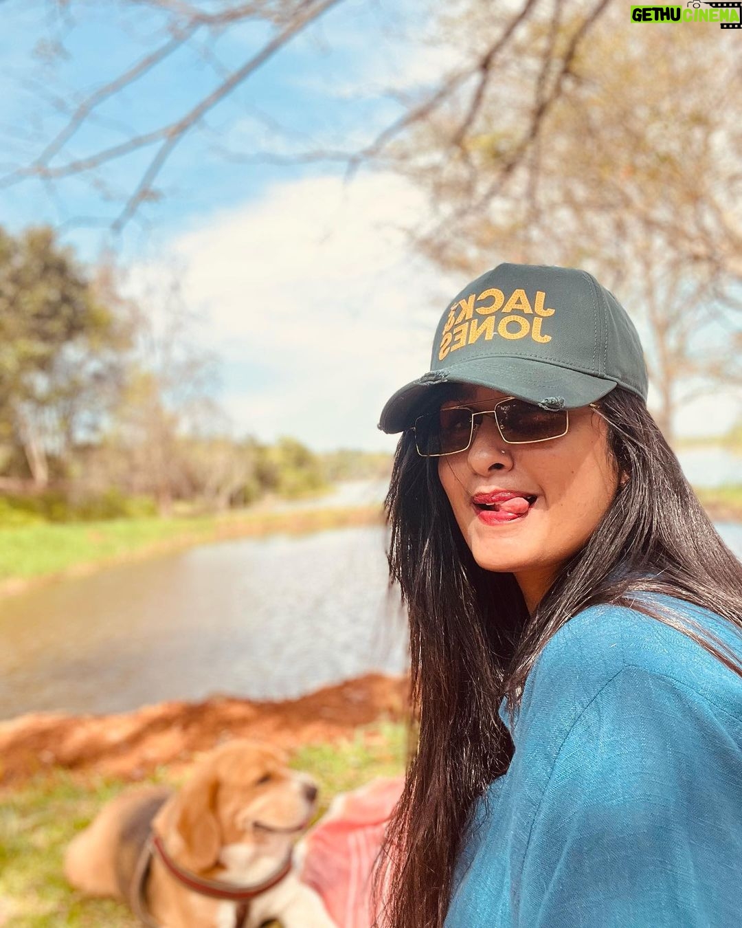 Kavitha Nair - 4.6K Likes - Me and my boy chilling at our favourite place 🫶🏼