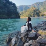 Kavitha Nair Instagram - By the Ganges 🩶 Summit by the Ganges Beach Resort & Spa, Rishikesh